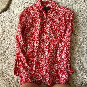 Gorgeous J Crew Liberty Button Down Blouse